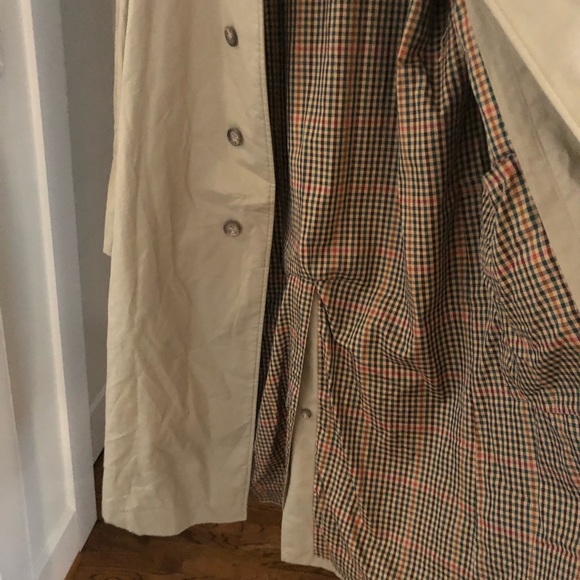 Brooks Brothers khaki trench coat 42L - Picture 4 of 7